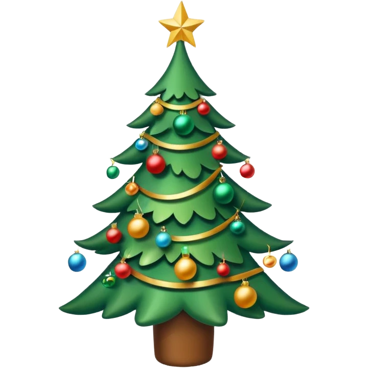 christmas tree emoji