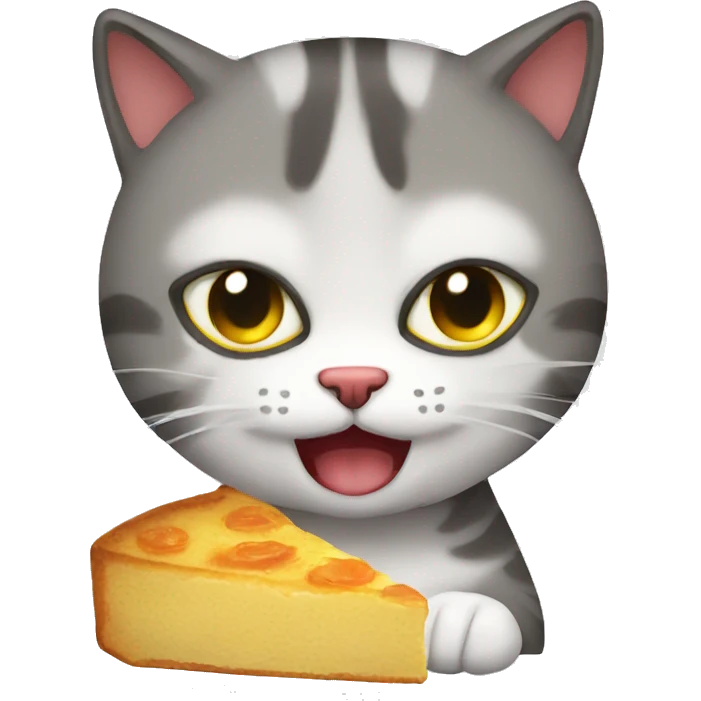 Hangry cat emoji