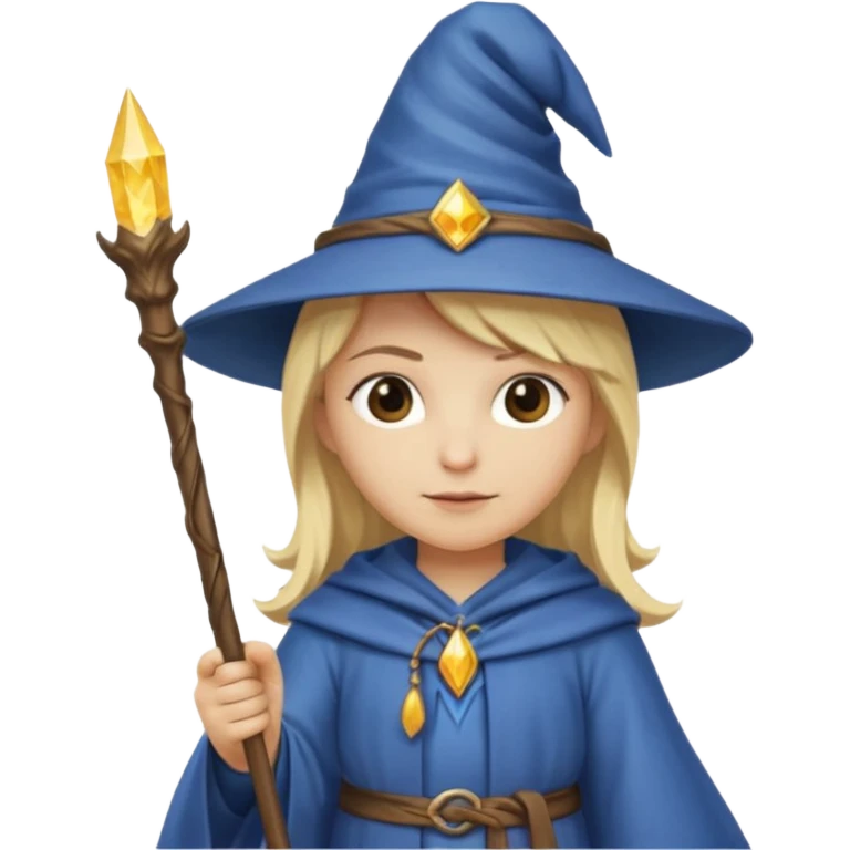 blonde wizard  emoji