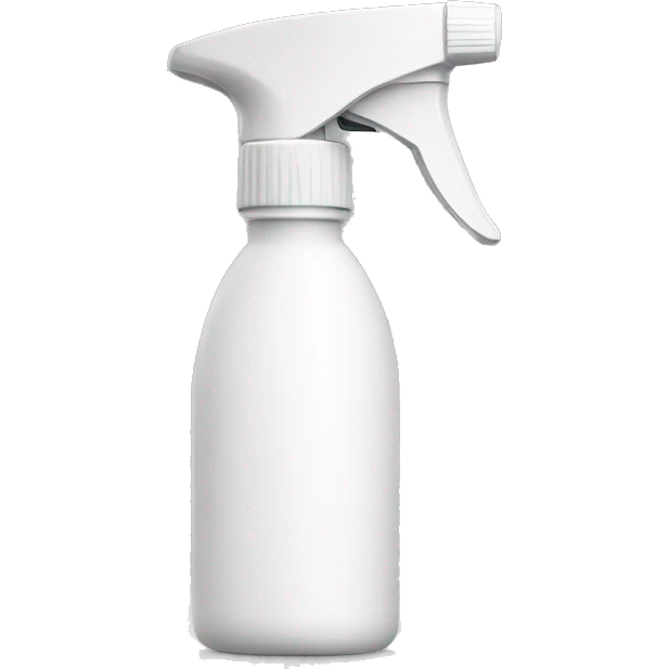 white spray bottle emoji