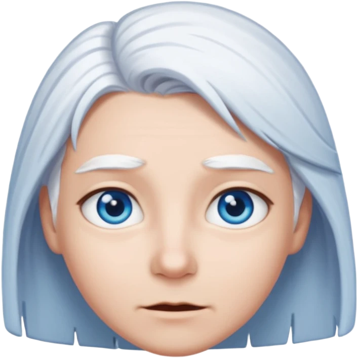 Lappland arknighits character peeking emoji