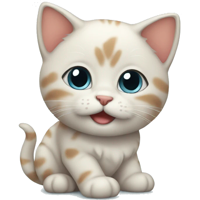 cute kitten emoji