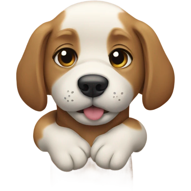 Dogs huggibg eachother emoji