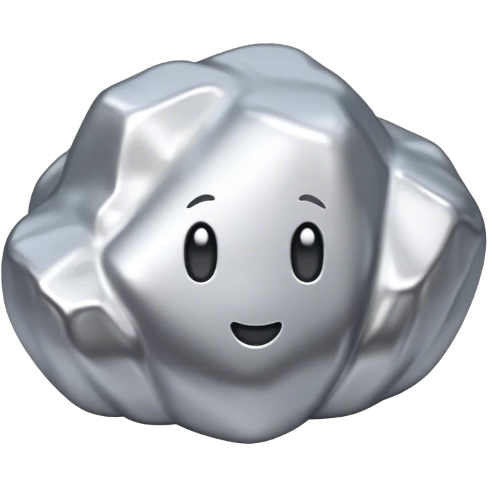 rare mineral platinum  emoji