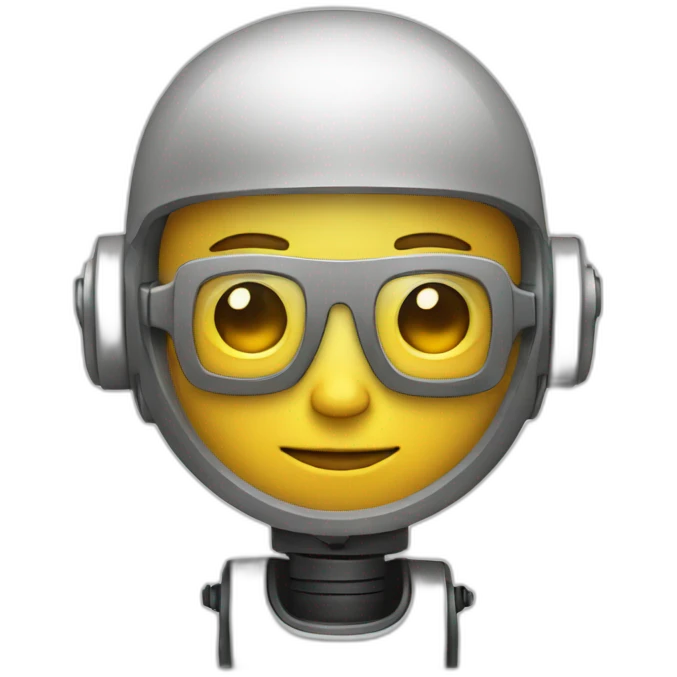 ux writer robot emoji