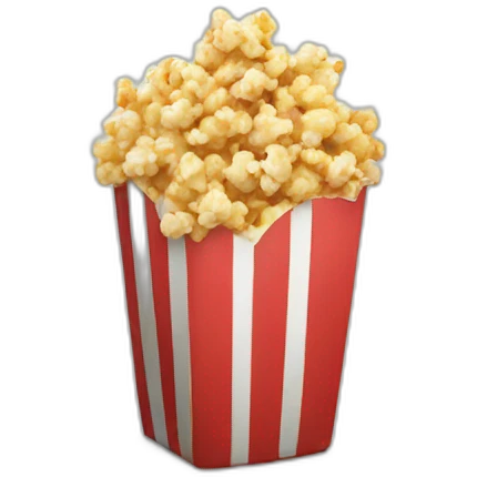 Pop corn emoji