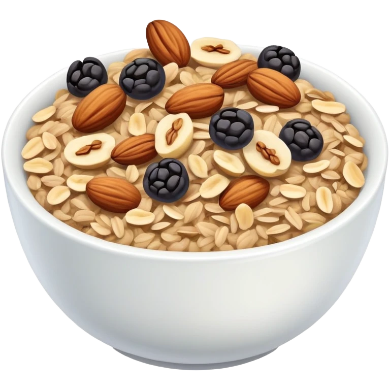 bowl of muesli emoji