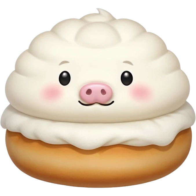 Steam pork bun emoji