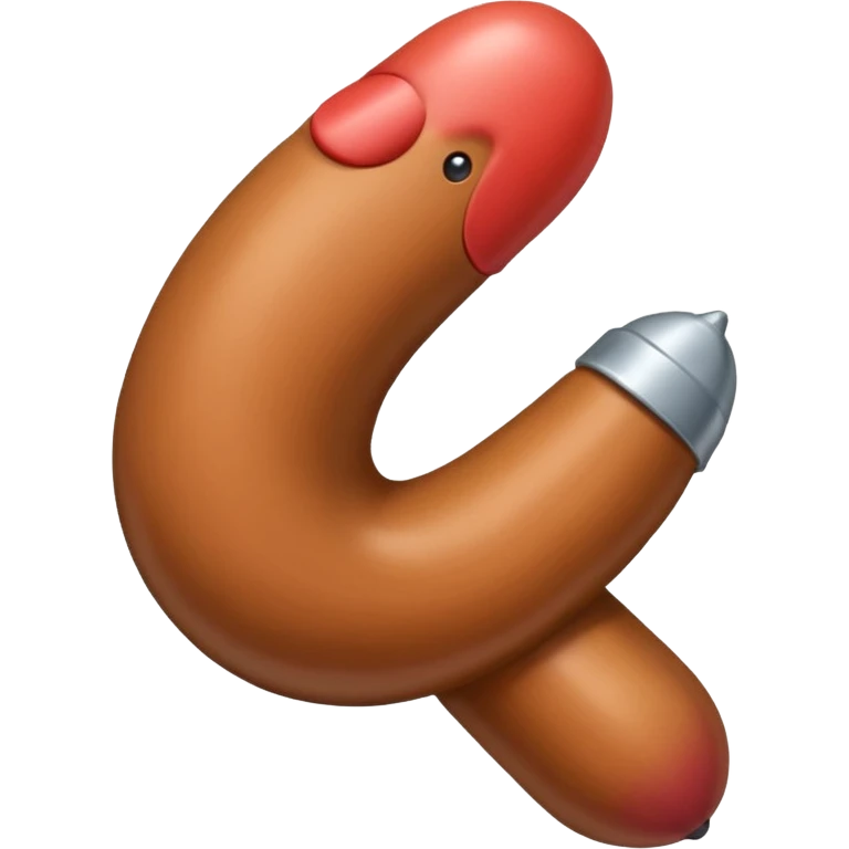 Penis brown emoji