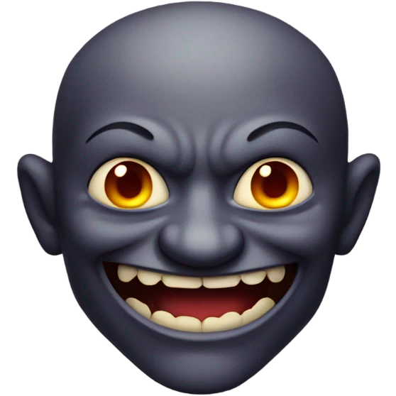 Smirking demon emoji