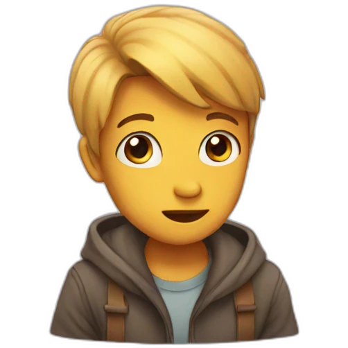 Shy emoji