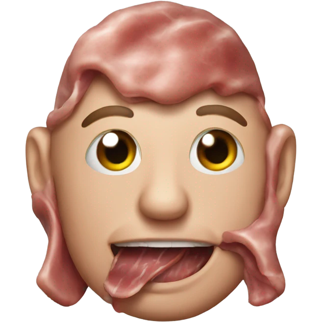 Meat man emoji