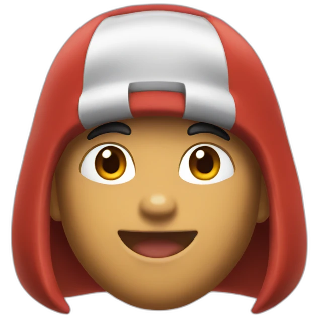 Red from pokemon emoji