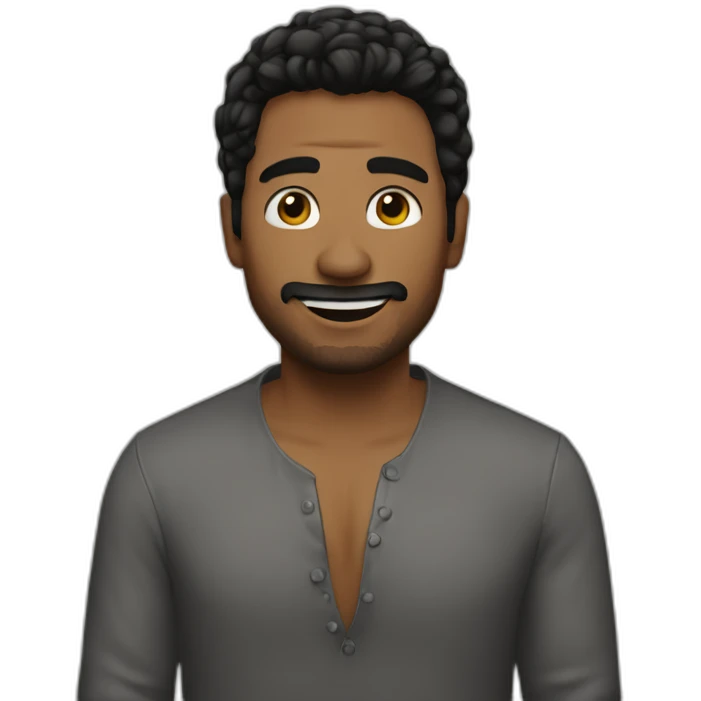 Here's Johnny  emoji