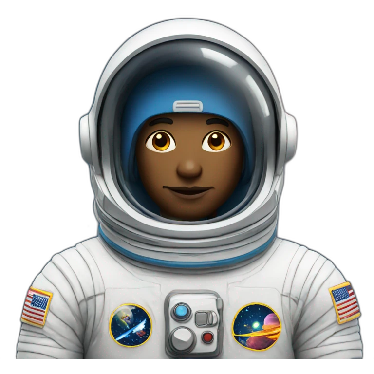 Space man emoji