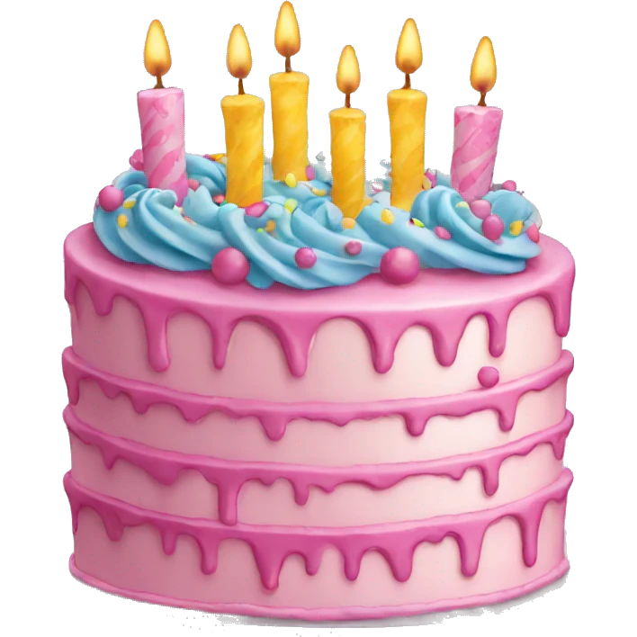 Birthday cake emoji