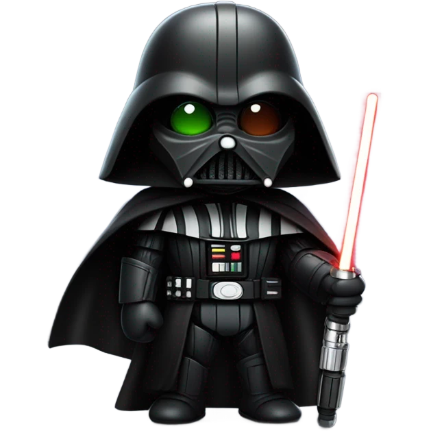 A bunny as darth vader  emoji