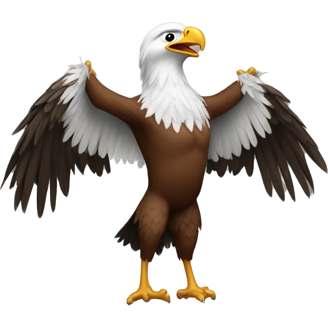 dancing eagle emoji