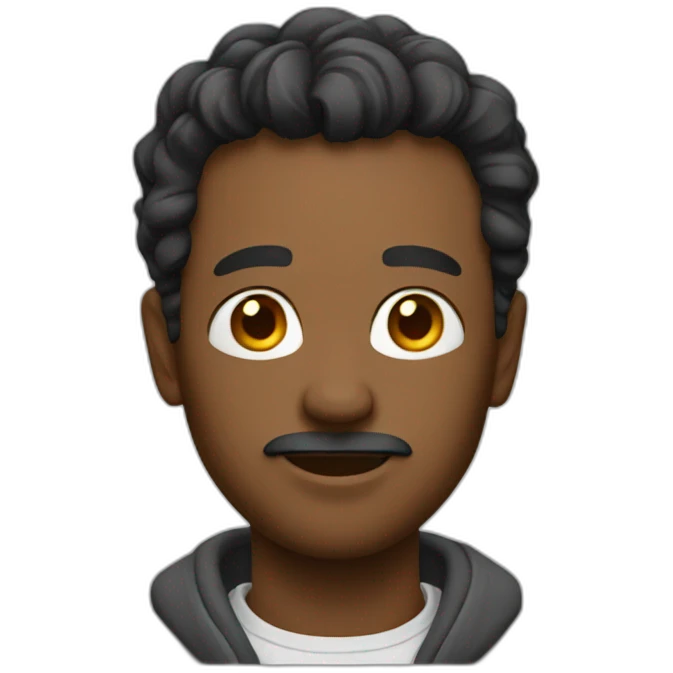 bold man emoji