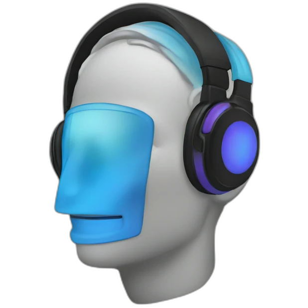 silent disco emoji