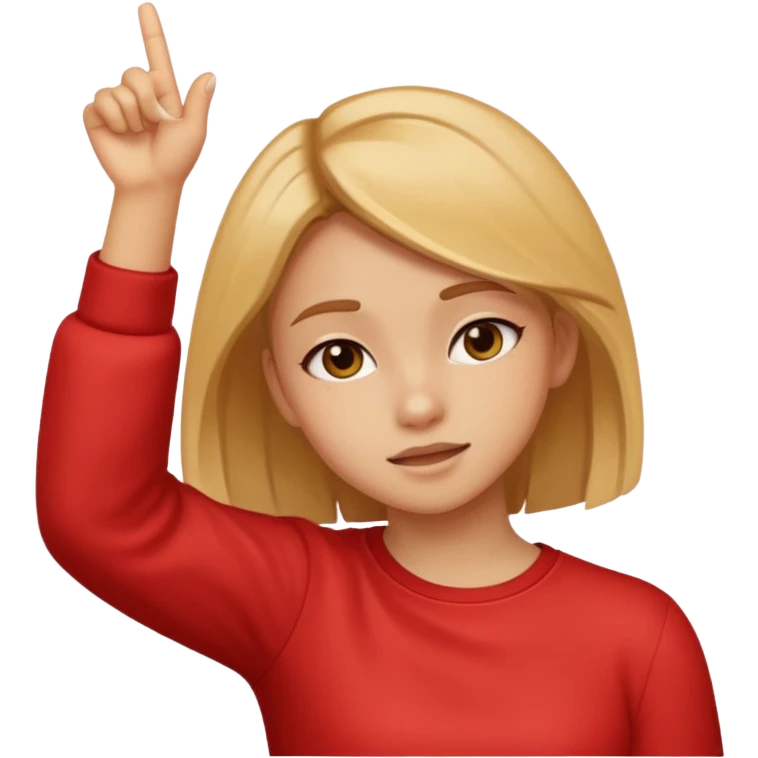 girl dabbing  emoji