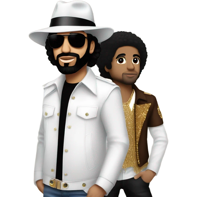 Drake and Michael jackson emoji