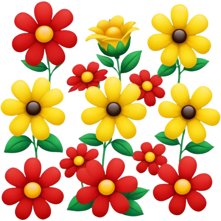 Flowers with cap emoji