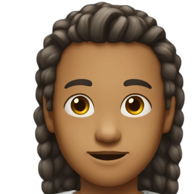 He was born with hair like that of Mbabi and white skin  emoji