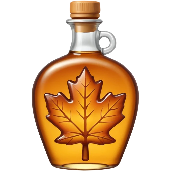 Maple syrup emoji