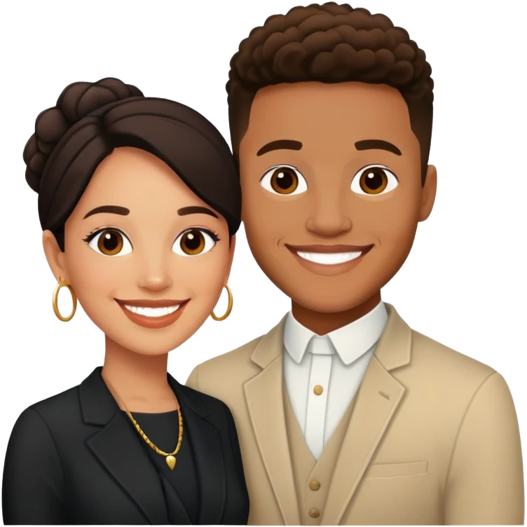 tefi valenzuela and josh king madrid emoji