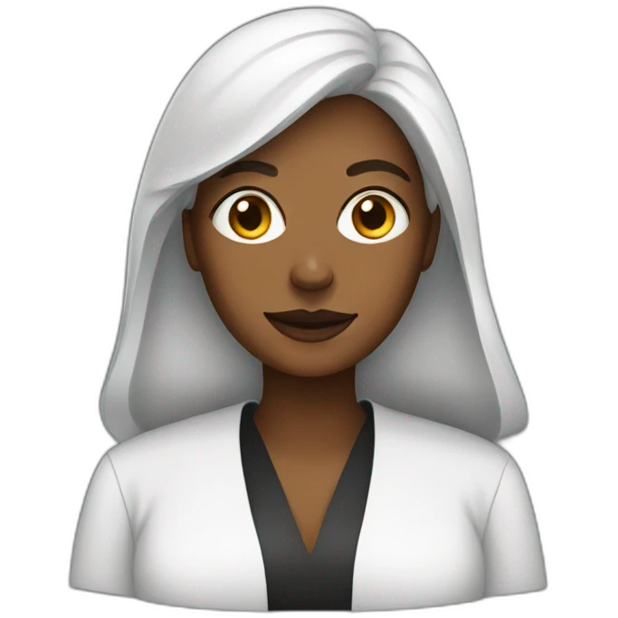 woman lawyer Wearing a robe emoji