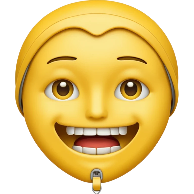 Zipper-Mouth Face emoji emoji