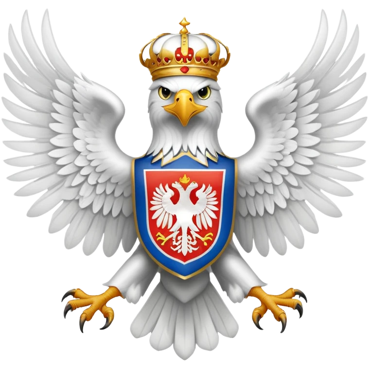 Serbian eagle emoji