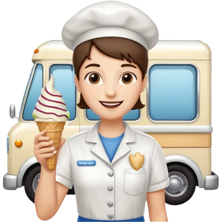 ice cream truck server emoji