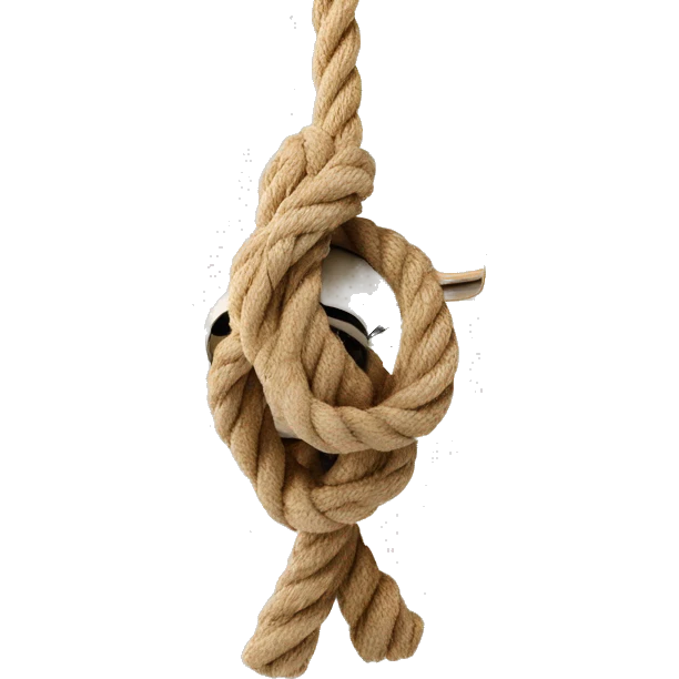 rope knot hung from ceiling fan emoji