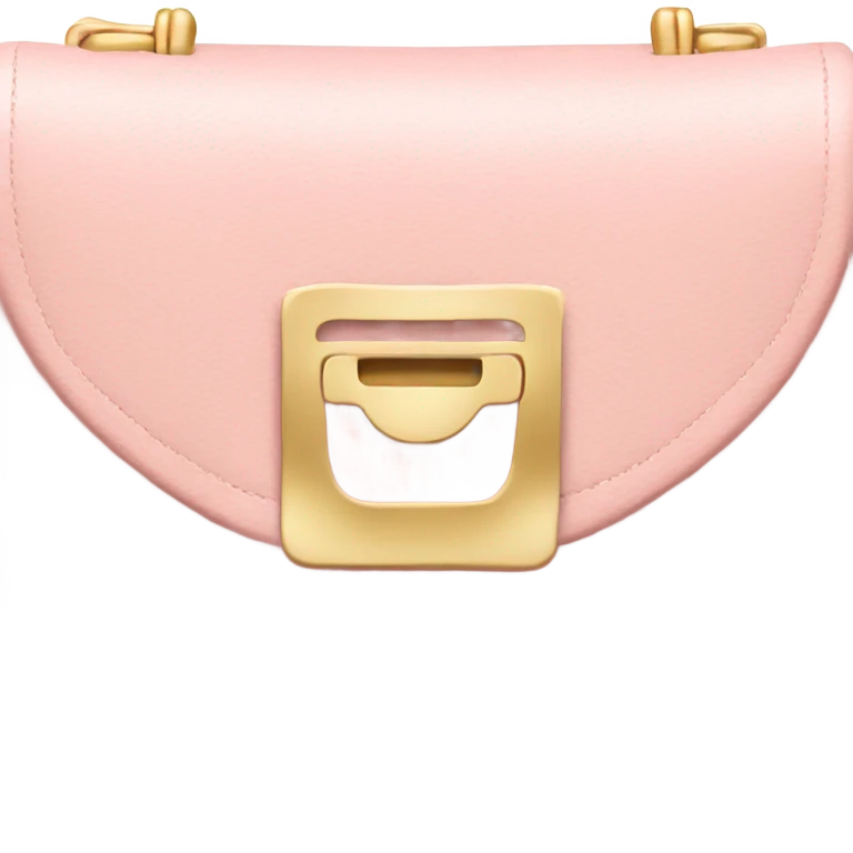 Light pink purse  emoji