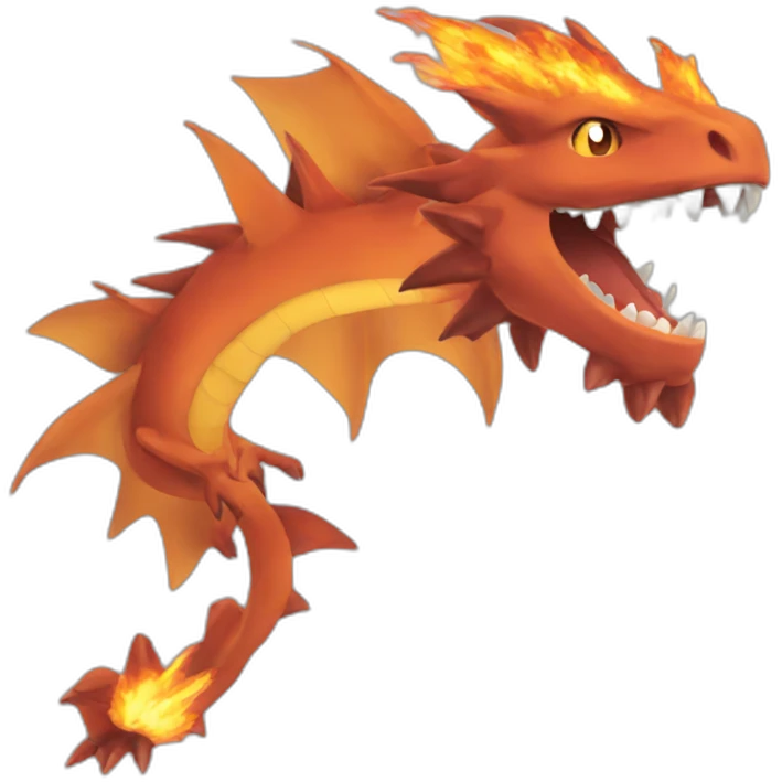 Dracaufeu pokemon emoji