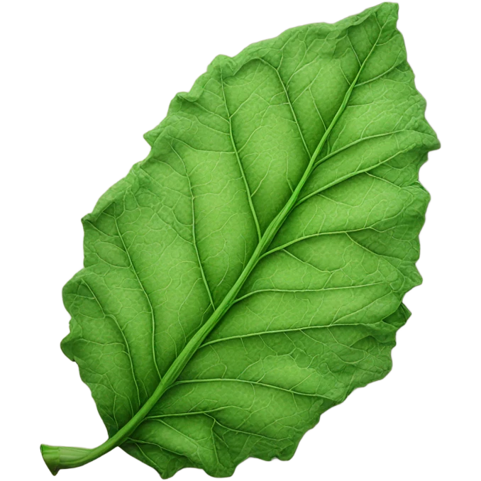 Tobacco leaf emoji
