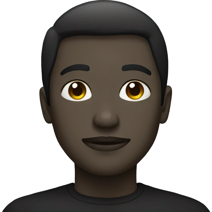 black symbol zero emoji