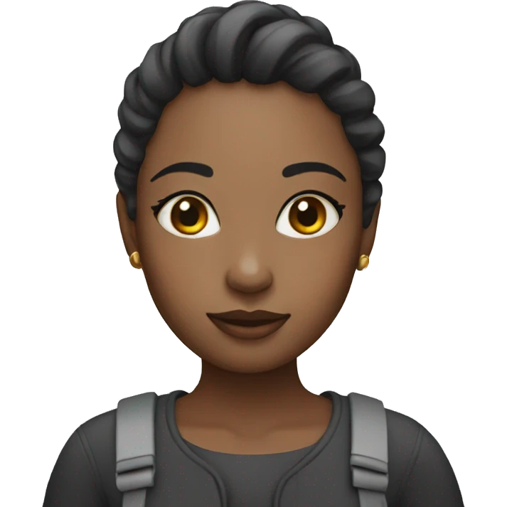 beautiful ai emoji girl  emoji