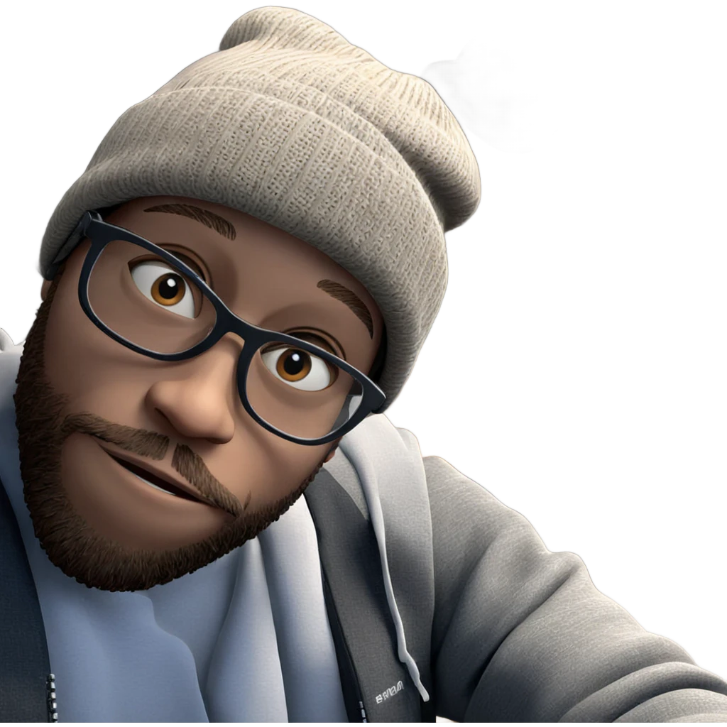 bearded boy in a beanie emoji