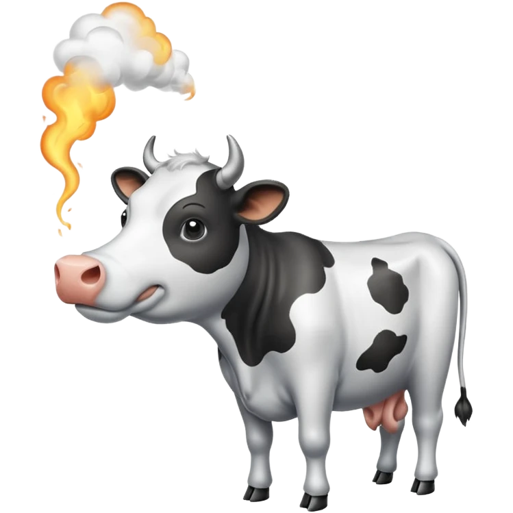 cow smoke weed emoji