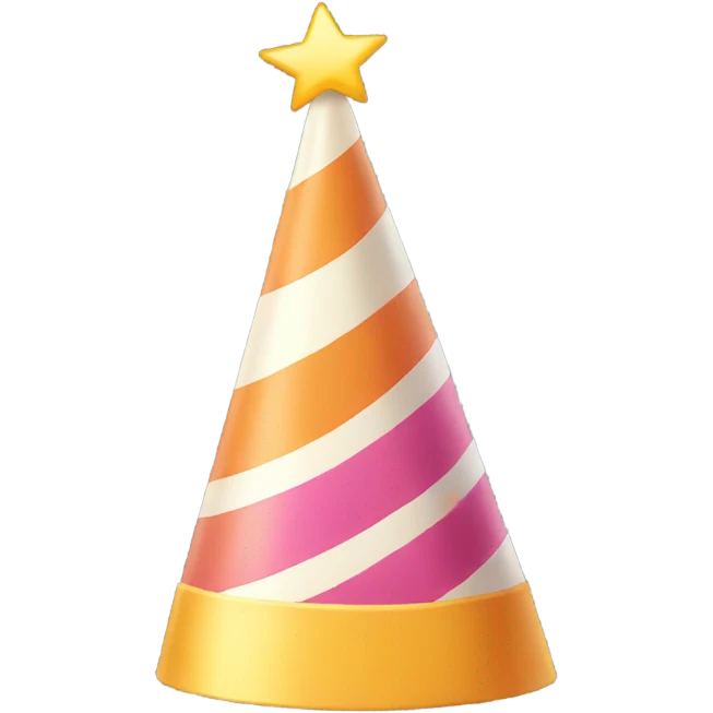 Birthday hat emoji