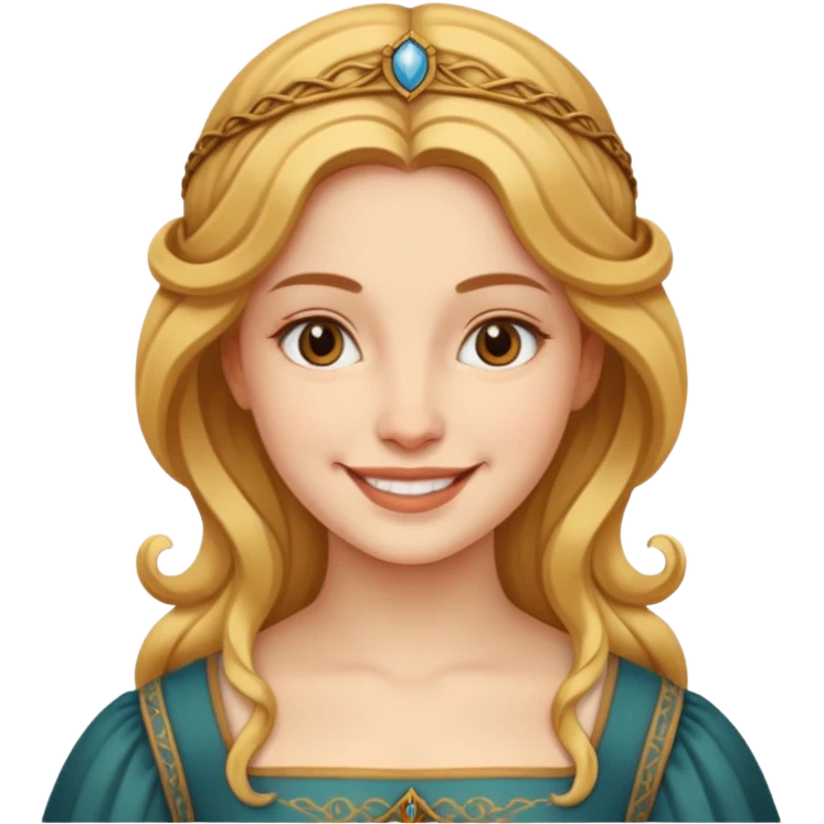 Renaissnace Mona Lisa painting emoji