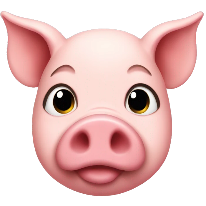 Pig love emoji