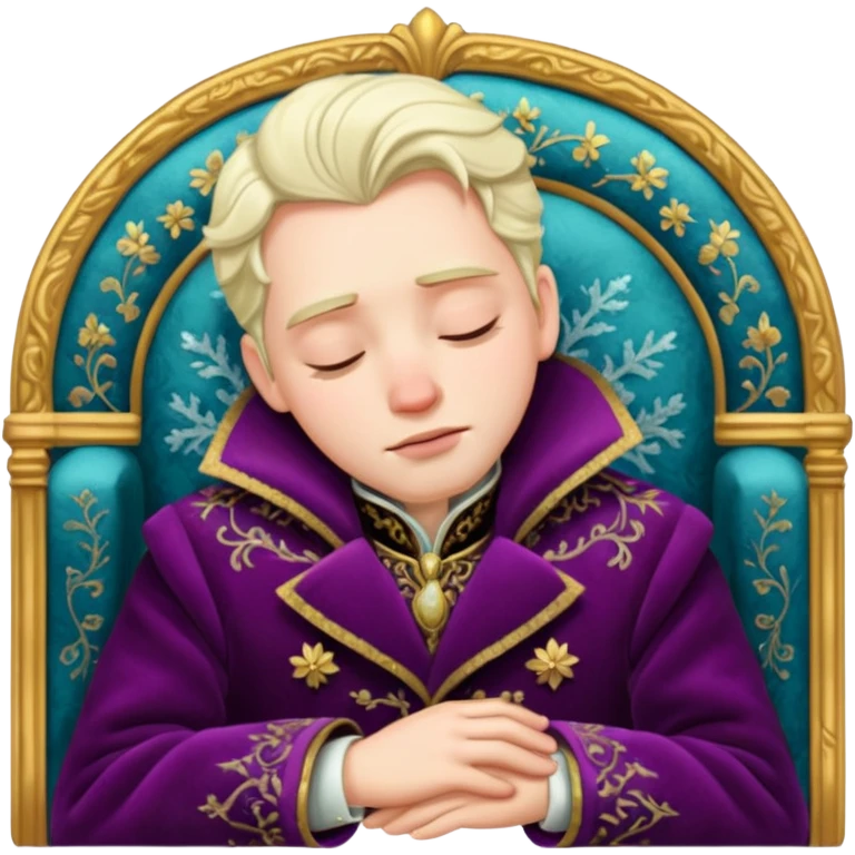 FROZEN NOBLEMAN SLEEPING emoji