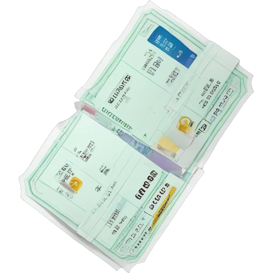 Tickets Visas Documents emoji