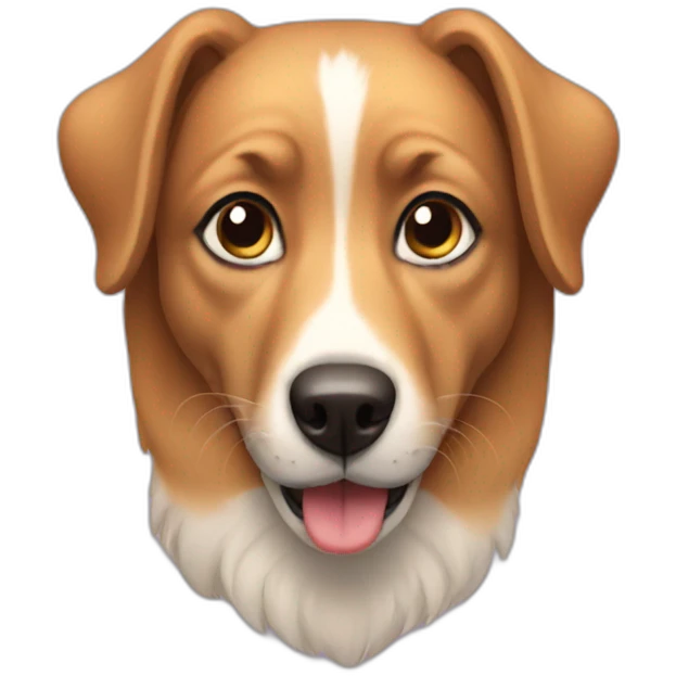 Gay dog emoji