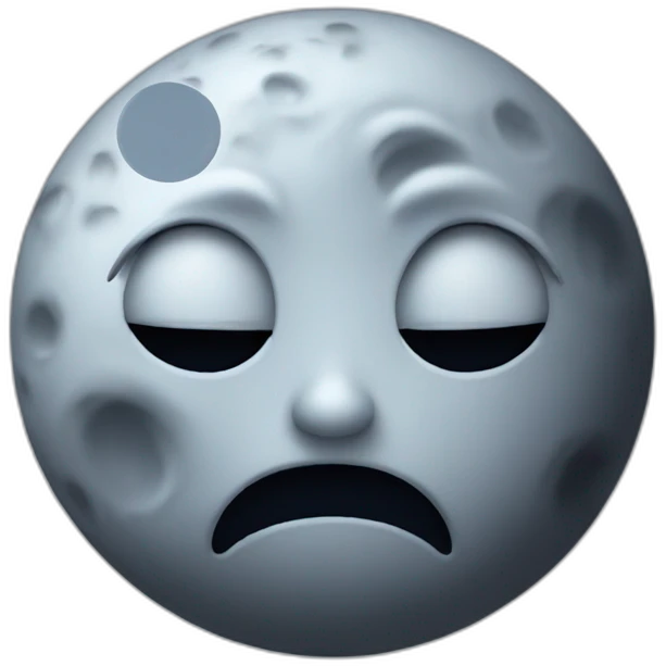 moon with face emoji