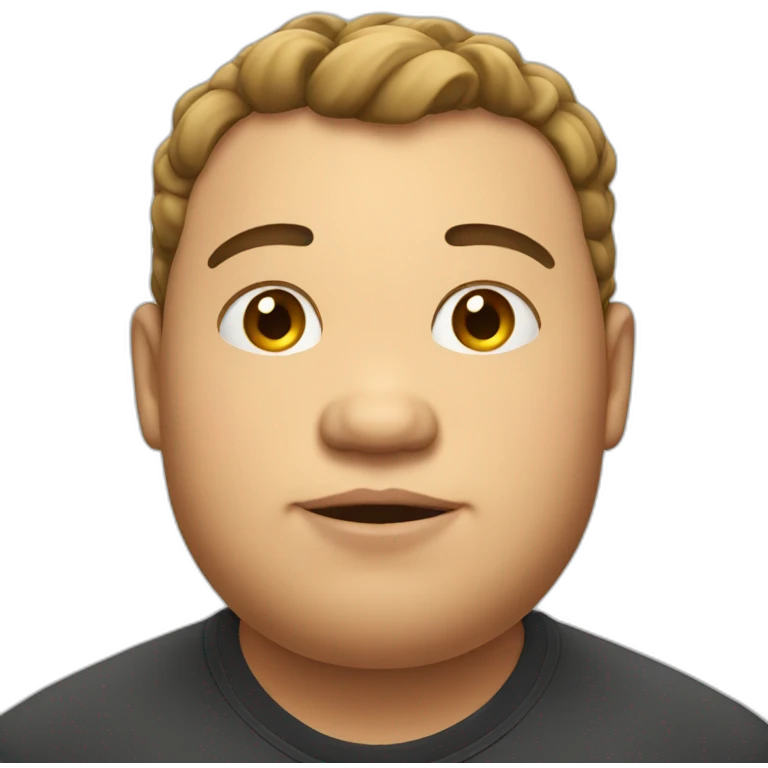 Fat boy emoji